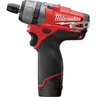 M12 Fuel Hex 2-Speed Screwdriver Kit, 1/4", 12 V, 325 in-lbs Max. Torque, Lithium-Ion Battery Groupe Belzile Dickner
