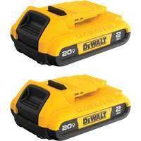 Blocs-piles Max* Compact, Lithium-ion, 20 V, 2 A Groupe Belzile Dickner