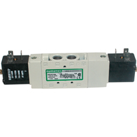 Pilot 5-Way 2-Position 4-Way Solenoid Valves, 1/8" Pipe, 150 PSI TLY605 | Dickner Inc