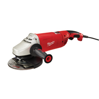 Meuleuse &agrave; grand angle sans blocage avec prise &agrave; g&acirc;chette, 7"/9", 120 V, 15 A, 6000 Tr/min Groupe Belzile Dickner