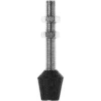 Replacement Spindles & Accessories - Flat-Tip Bonded Neoprene Caps Groupe Belzile Dickner