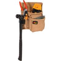 Half Carpenter Apron, Multiple Tool Holder, Leather, 4 Pockets Groupe Belzile Dickner