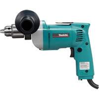 Variable Speed Drill, 1/2" Chuck, 6.5 A, 120 V, 0-550 RPM, Keyed Chuck Groupe Belzile Dickner