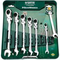 Ratcheting Combination Wrench, 12 Point, 1-1/2", Chrome Finish Groupe Belzile Dickner