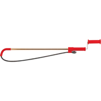 Toilet Auger No.K-3 with Head, Manual, Bulb, 3' Cable Length Groupe Belzile Dickner
