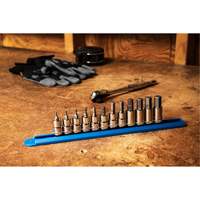 Jeu de douilles m&eacute;triques, Hexagonale, Prise 3/8", 12 mrcx Groupe Belzile Dickner