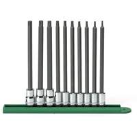 Jeu de douilles longues, Torx, Prise 1/4"/3/8", 10 mrcx Groupe Belzile Dickner