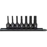 Hex Bit Impact SAE Socket Set, 7 Pieces Groupe Belzile Dickner
