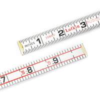 R&egrave;gle en bois pliante, 6' lo, Bois, Graduations de 1/6" Groupe Belzile Dickner