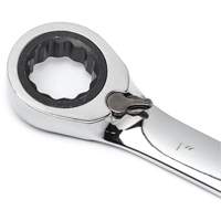 72-Tooth 12 Point Reversible Ratcheting SAE Wrench Set with Tool Roll, Combination, 7 Pieces, Imperial Groupe Belzile Dickner