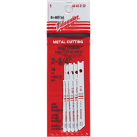 Jigsaw Blades, Bi-Metal, U-Shank, 2-3/4" L, 18 TPI Groupe Belzile Dickner