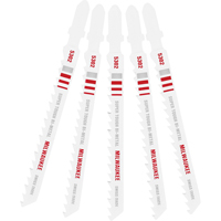 Jigsaw Blade, Bi-Metal, T-Shank, 4" L, 6 TPI Groupe Belzile Dickner