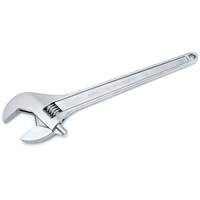 Adjustable Tapered Handle Wrench - Carded, 18" L, 2-1/16"/53 mm Max Width, Chrome/Polished Groupe Belzile Dickner