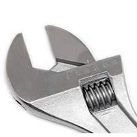 Adjustable Tapered Handle Wrench - Carded, 18" L, 2-1/16"/53 mm Max Width, Chrome/Polished Groupe Belzile Dickner