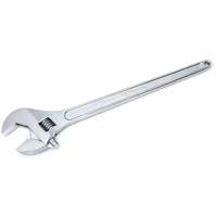 Adjustable Tapered Handle Wrench - Carded, 24" L, 2-7/16"/62 mm Max Width, Chrome/Polished Groupe Belzile Dickner