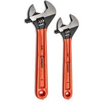 Black Oxide Wrench Set with Cushion Grips, Adjustable, 2 Pieces, Imperial and Metric Groupe Belzile Dickner