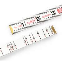 R&egrave;gle de maçon Red End, 6' lo, Bois, Graduations de 1/16" Groupe Belzile Dickner
