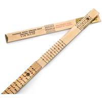 R&egrave;gle de maçon surdimensionn&eacute; Red End, 6' lo, Bois, Graduations de 1/16" Groupe Belzile Dickner