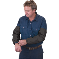 Manches ignifug&eacute;es, 23" lo, Noir Groupe Belzile Dickner