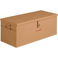 Hand Held Tool Box, 28" x 12" x 12", Steel, Tan Groupe Belzile Dickner