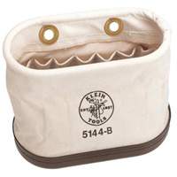 Aerial Oval Bucket, Canvas, 15 Pockets, Natural Groupe Belzile Dickner