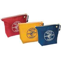 Zipper Tool Pouches, 3-Pack, Canvas, 1 Pockets, Natural Groupe Belzile Dickner