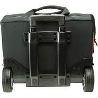 Tradesman Pro Rolling Tool Bag, Ballistic Polyester, 24 Pockets, Black/Orange Groupe Belzile Dickner