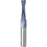 M&egrave;che &agrave; spirale, 1/4" dia., 1" Hauteur de carbure, 2-1/2" lo, 1/4" tige Groupe Belzile Dickner