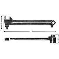 l&eacute;s &agrave; bonde, 2-1/2", Longueur de 15-1/15" Groupe Belzile Dickner