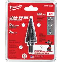 Foret &eacute;tag&eacute; no 8, 1/2" - 1", Incr&eacute;ments de 1/16", Acier rapide Groupe Belzile Dickner