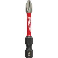 Shockwave Impact Power Bit, Phillips, #2 Tip, 1/4" Drive Size, 2" Length Groupe Belzile Dickner