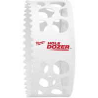 Scie-cloche Hole Dozer, 4-1/2", Profondeur de la coupe 1-5/8", Bim&eacute;tal Groupe Belzile Dickner