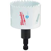 Scie-cloche Hole Dozer avec arbre, 2-1/8", Profondeur de la coupe 1-5/8", Bim&eacute;tal Groupe Belzile Dickner