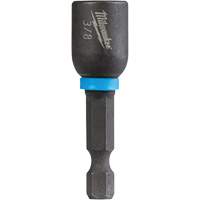 Shockwave Impact Duty Nut Driver, 1/4" Tip, 3/8" Drive, 1-7/8" L, Magnetic Groupe Belzile Dickner