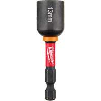 Shockwave Impact Duty Nut Driver, 1/4" Tip, 13 mm Drive, 2-9/16" L, Magnetic Groupe Belzile Dickner