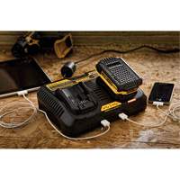 Max Jobsite Charging Station, 12 V/20 V, Lithium-Ion Groupe Belzile Dickner
