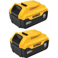 Max XR&reg; Premium Battery Pack, Lithium-Ion, 20 V, 5 A Groupe Belzile Dickner