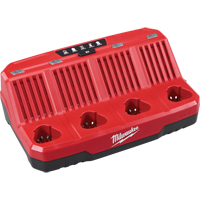 M12 Four Bay Sequential Charger, 12 V, Lithium-Ion Groupe Belzile Dickner