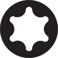 Embout de rechange pour tournevis multi embouts Sixpac Plus, Torx, 6, Prise 1/4" Groupe Belzile Dickner