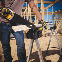 Chevalet de sciage pliant en m&eacute;tal Groupe Belzile Dickner