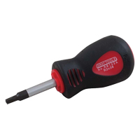 Square Recess Screwdriver, #0 Tip, Round, 4" L, Cushion Grip Handle Groupe Belzile Dickner