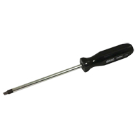 Square Screwdriver, #4 Tip, Round, 9-3/4" L, Plastic Handle Groupe Belzile Dickner