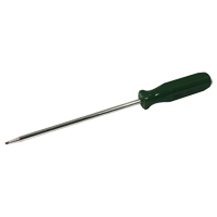 Square Screwdriver, #1 Tip, Round, 12-1/4" L, Plastic Handle Groupe Belzile Dickner
