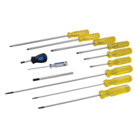 Slotted Screwdriver Set, 9 Pcs. Groupe Belzile Dickner