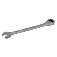 Combination Fixed Head Ratcheting Wrench, 12 Point, 8 mm, Stainless Steel Finish Groupe Belzile Dickner