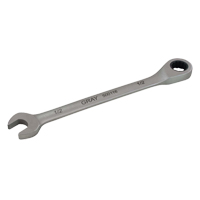 Combination Fixed Head Ratcheting Wrench, 12 Point, 5/16", Stainless Steel Finish Groupe Belzile Dickner