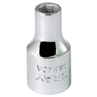 Socket, 4.5 mm, 1/4" Drive, 6 Points Groupe Belzile Dickner
