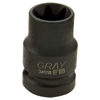 Torx&reg; Socket, 1/2", 1/2" Drive, 6 Points Groupe Belzile Dickner