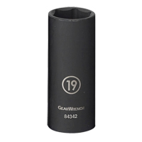 Douille, Chocs, 13 mm, Prise 3/8", 6 pans, Profond Groupe Belzile Dickner