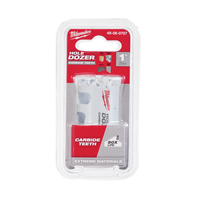 Scie avec dents au carbure Hole Dozer, 1", Profondeur de la coupe 1-3/5", Carbure Groupe Belzile Dickner